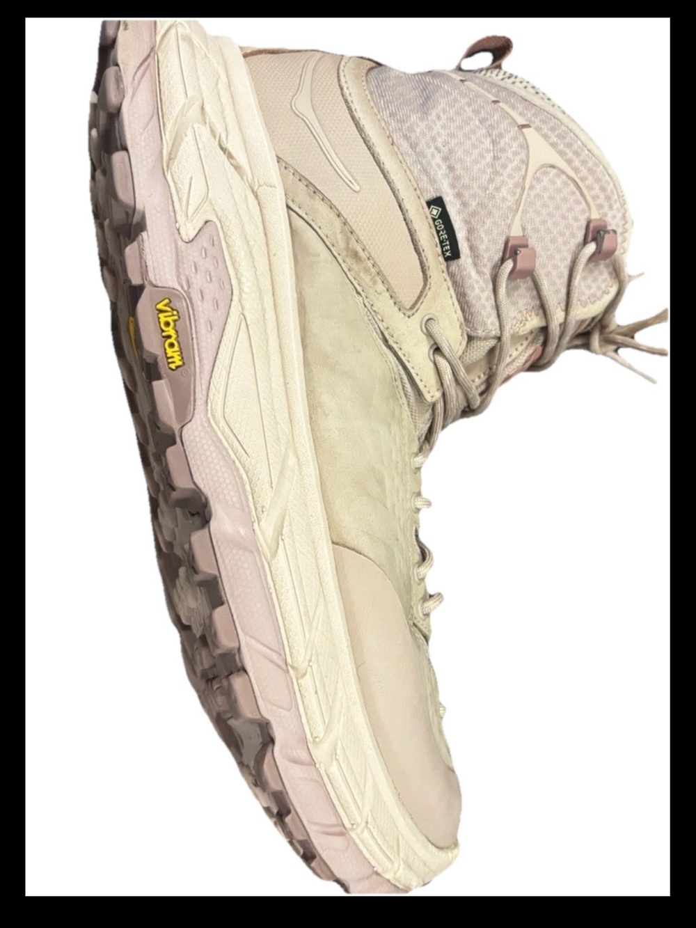 HOKA One One Tor Ultra Hi. GORE-TEX Women’s Mauve Lace-Up Hiking Boot